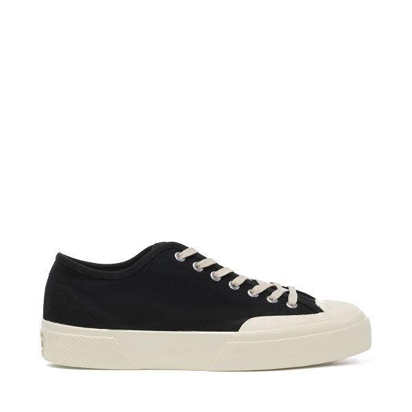 Superga 2432 Black Low Top Sneakers - Men's Sneakers USA | US8487865